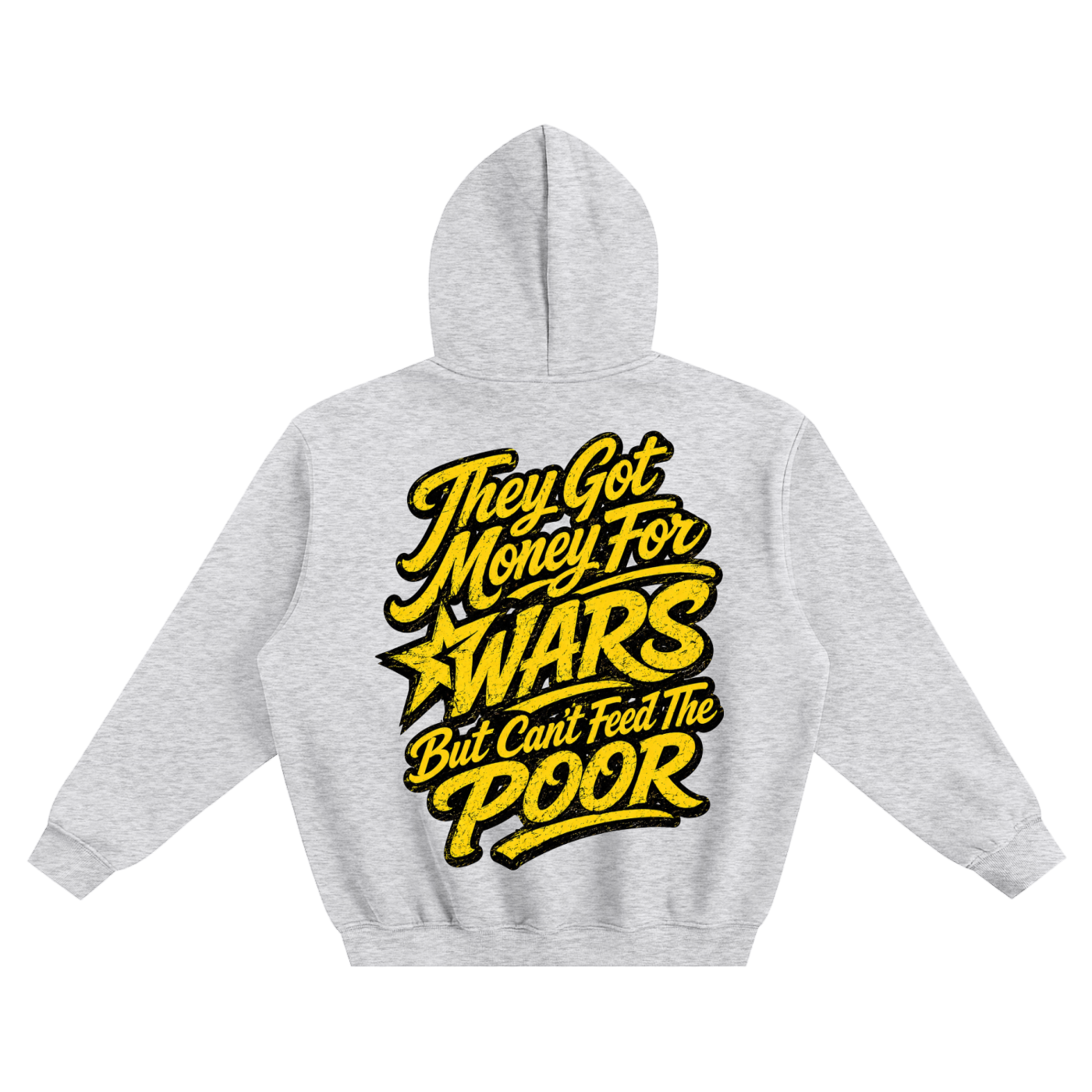 Can’t Feed The Poor Boxy Hoodie
