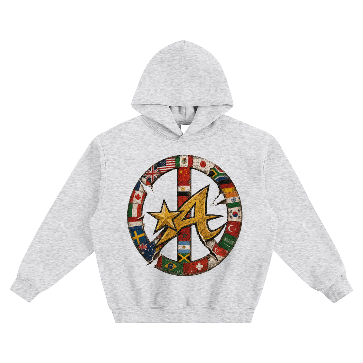 Can’t Feed The Poor Boxy Hoodie